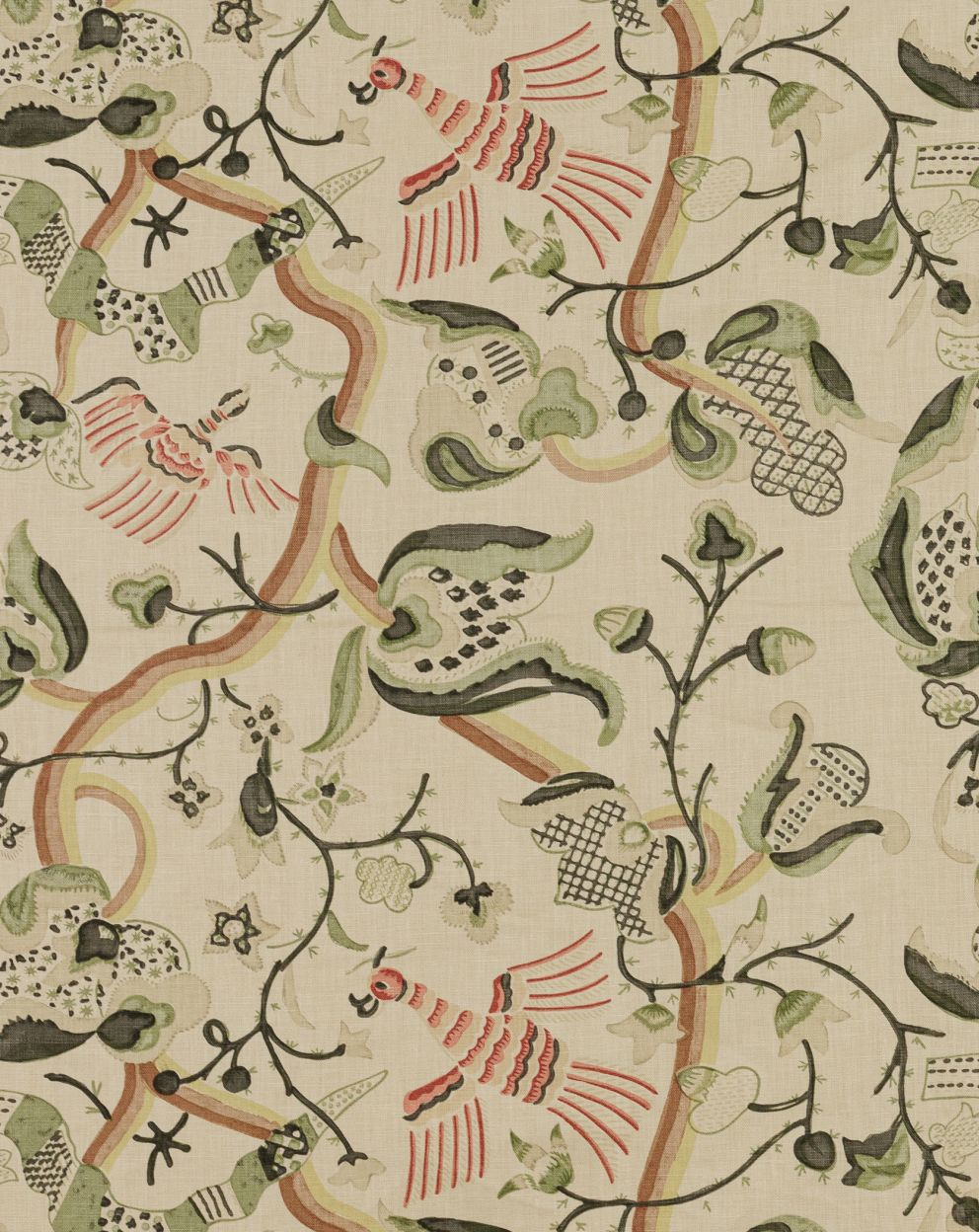 Textile Sample: Tree of Life