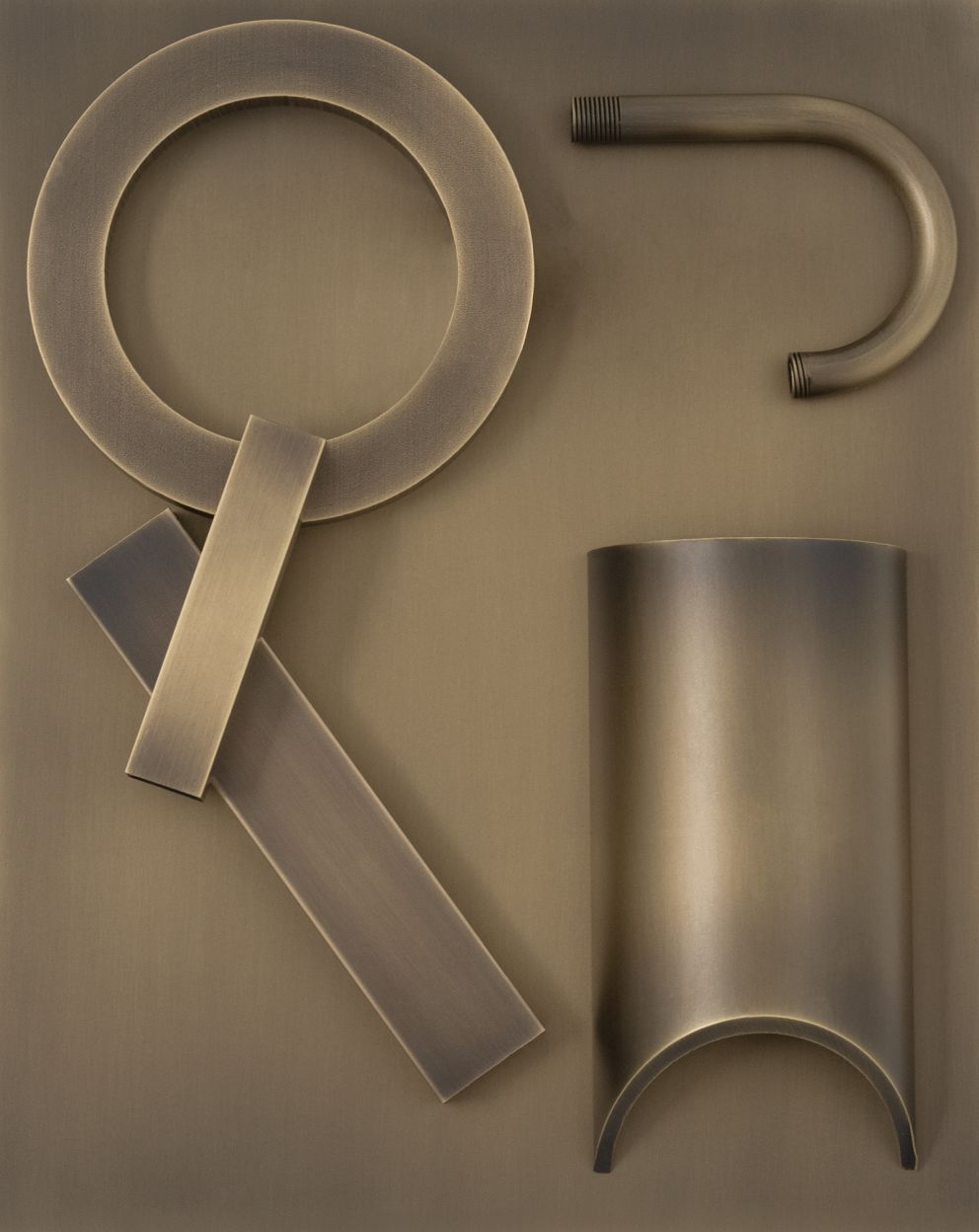 Metal Sample: Antique Brass