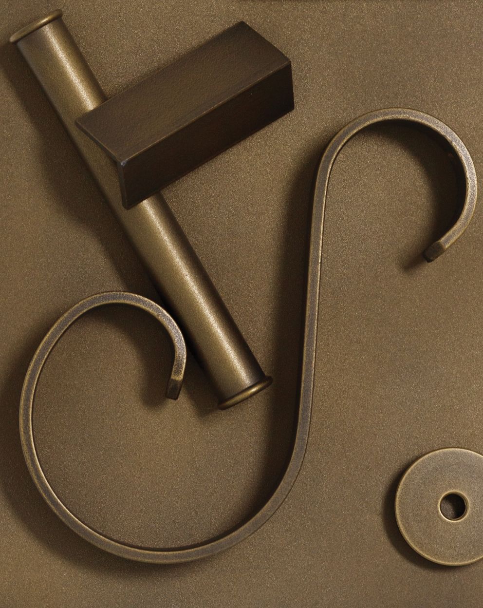 Metal Sample: Antique Gilt