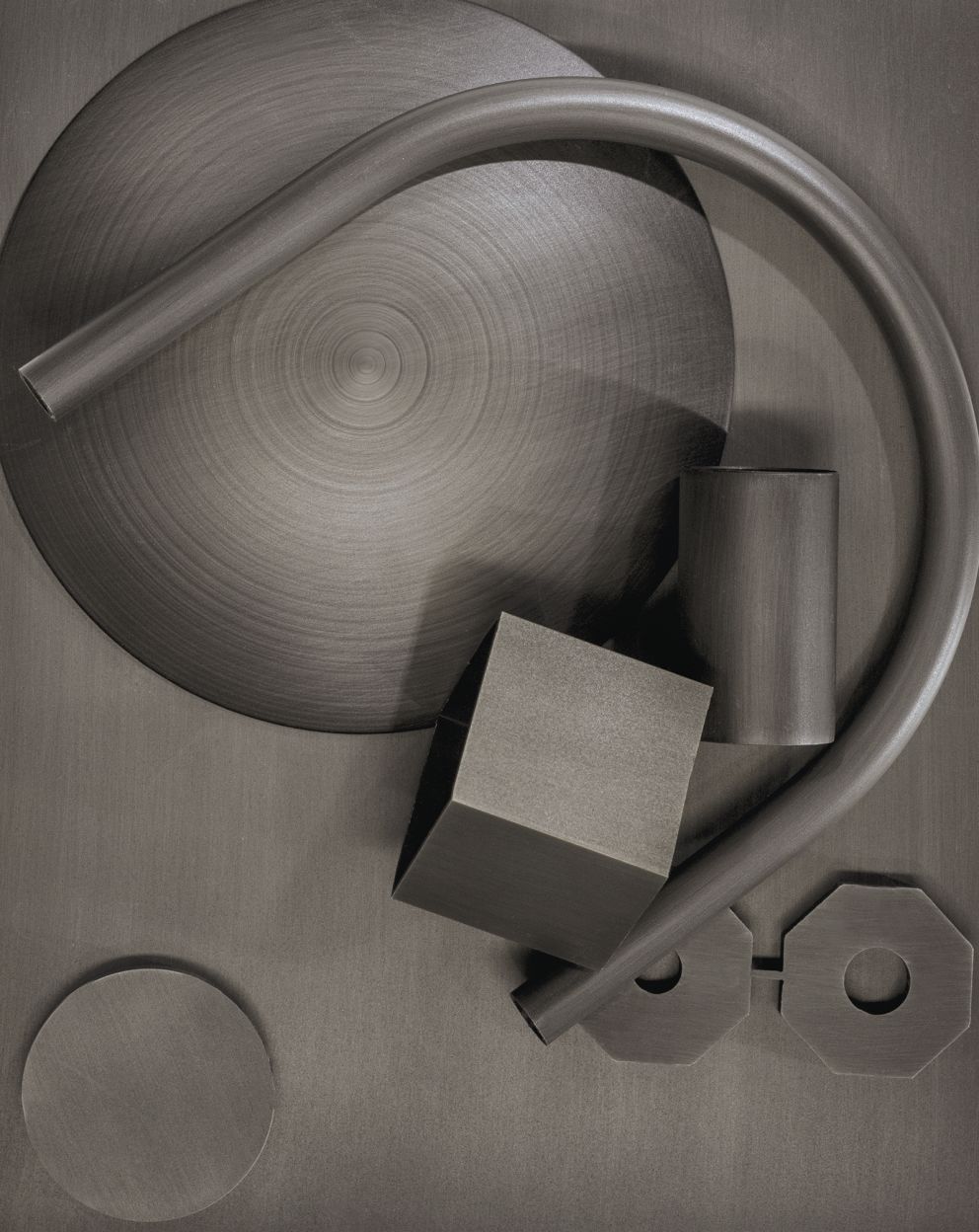 Metal Sample: Blackened Pewter