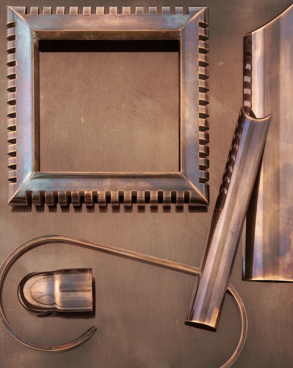 Metal Sample: Tarnished Copper