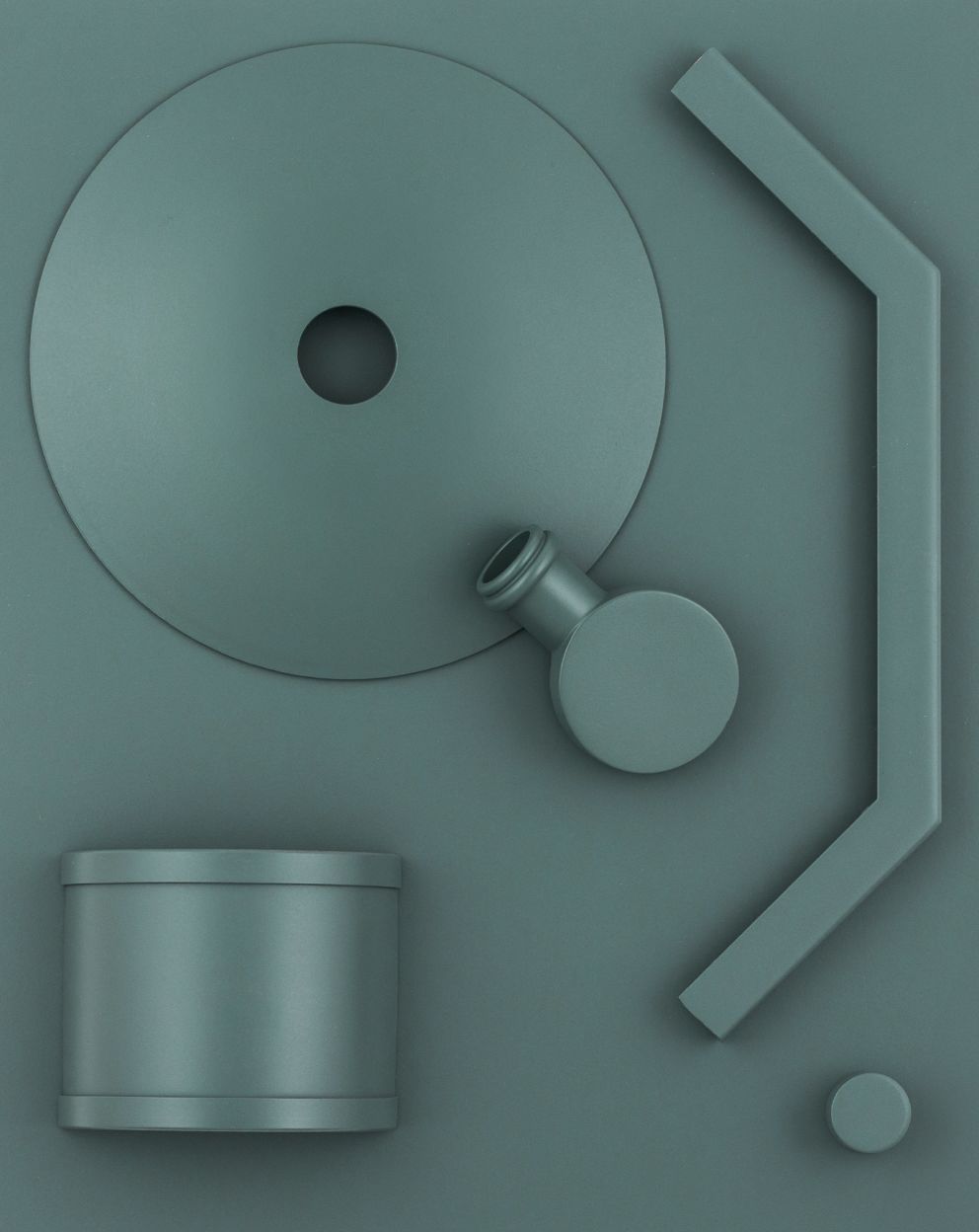 Metal Sample: Lake Blue