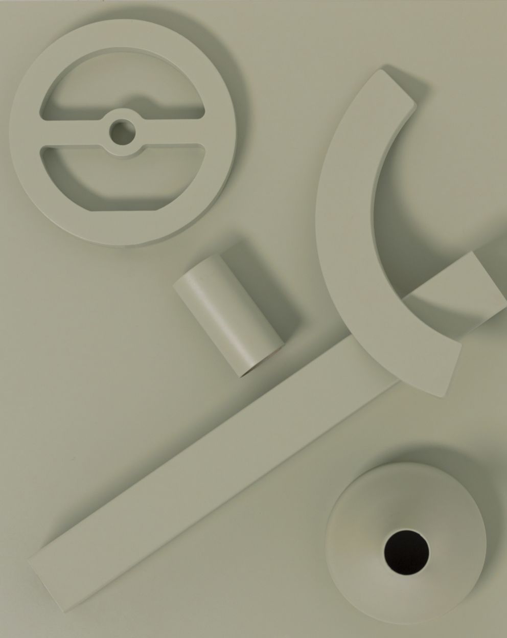 Metal Sample: Lamb's Ear Green