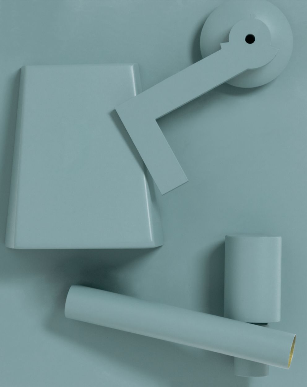 Metal Sample: Smoke Blue