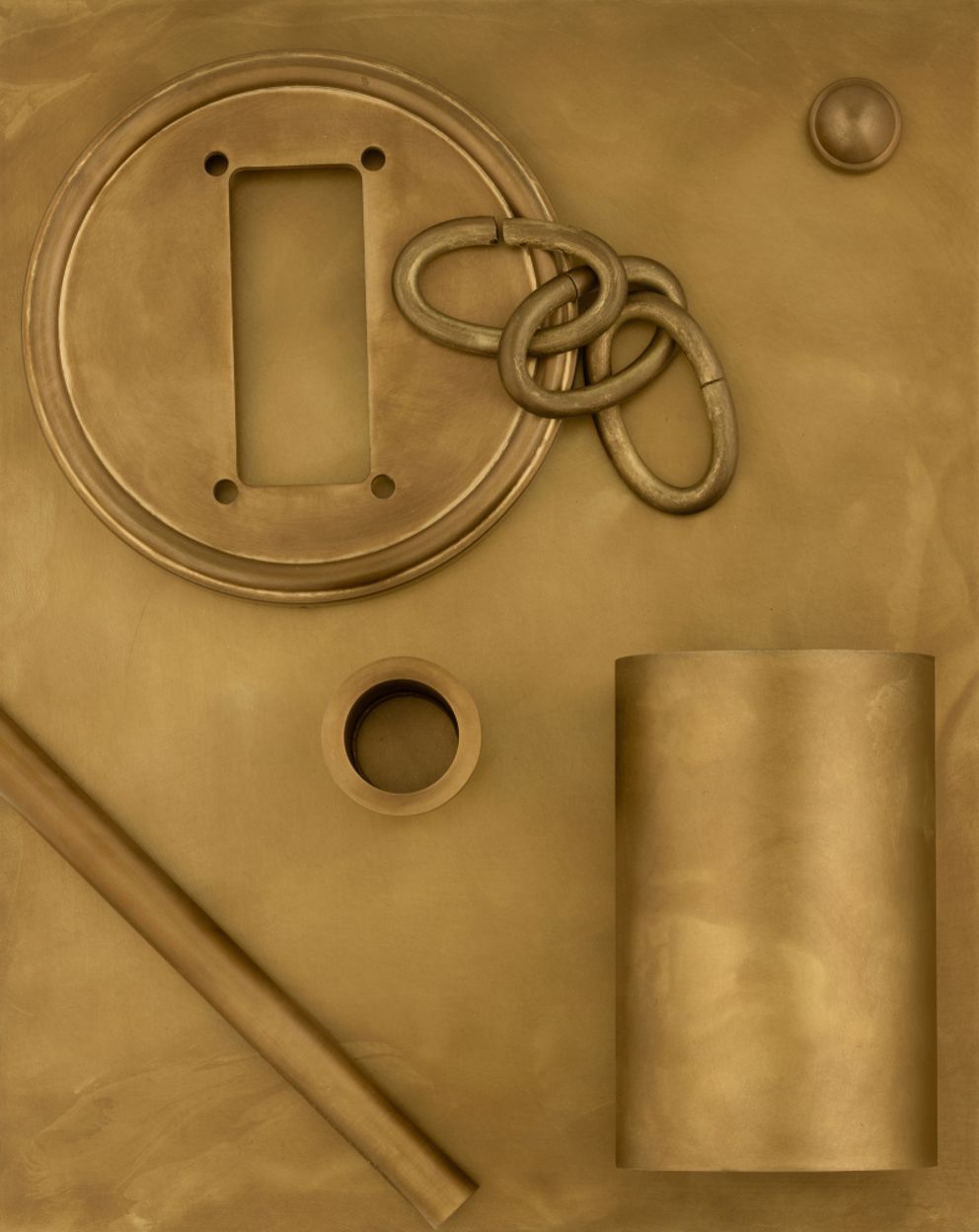 Metal Sample: Found Brass