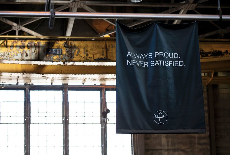 Always Proud Never Satisfied