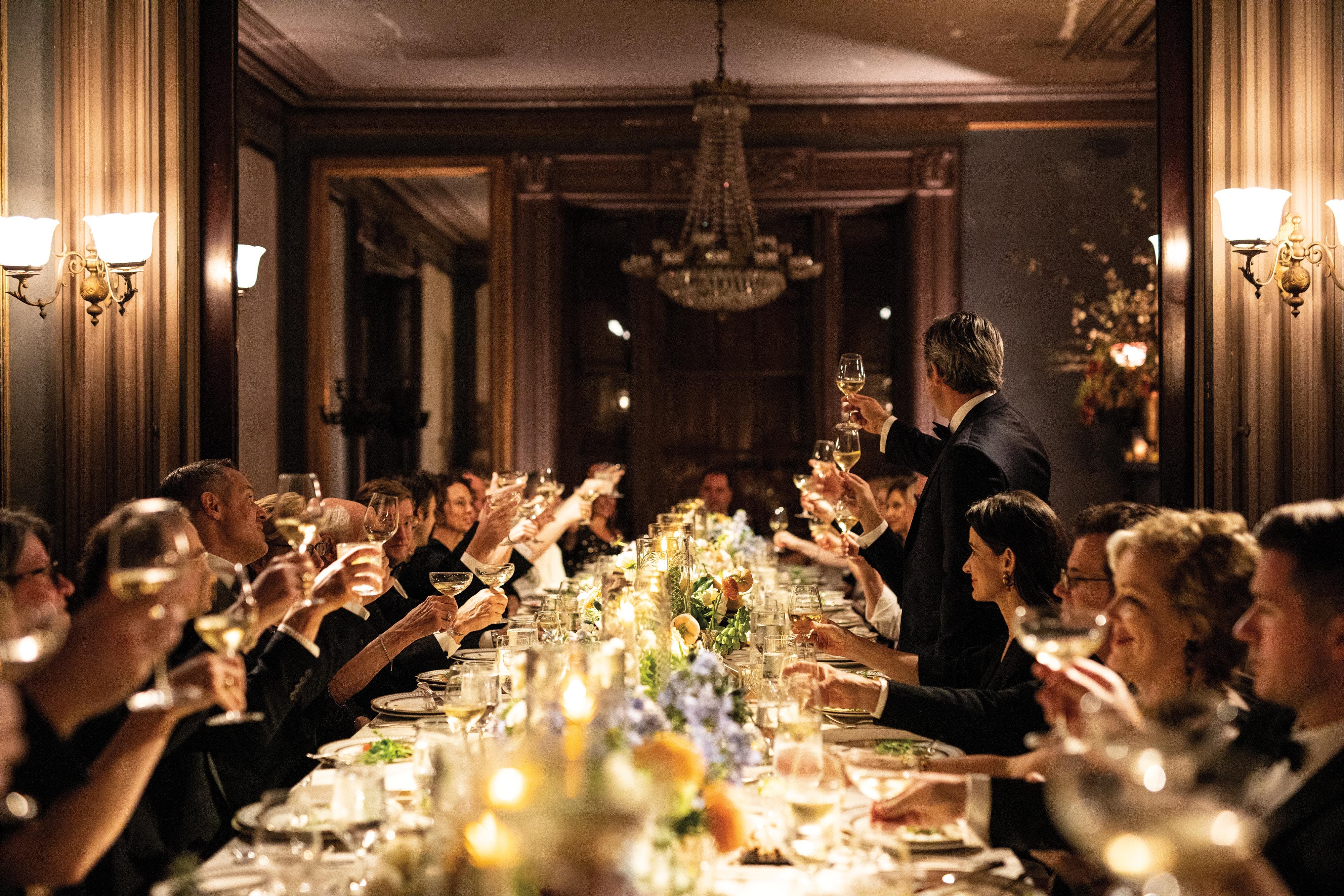 Building The Double Parlor Dinner