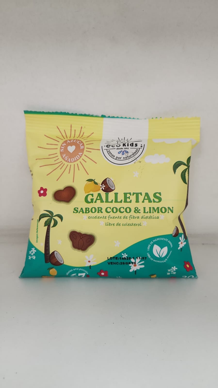 Galleta Coco Limon Ecokids