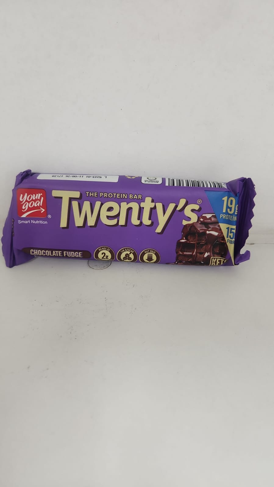 Barra Twentys Keto chocolate