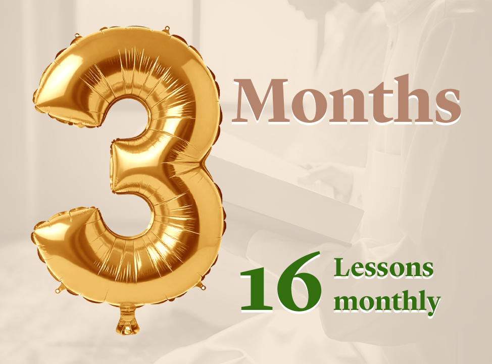 Advanced 3-Month Package