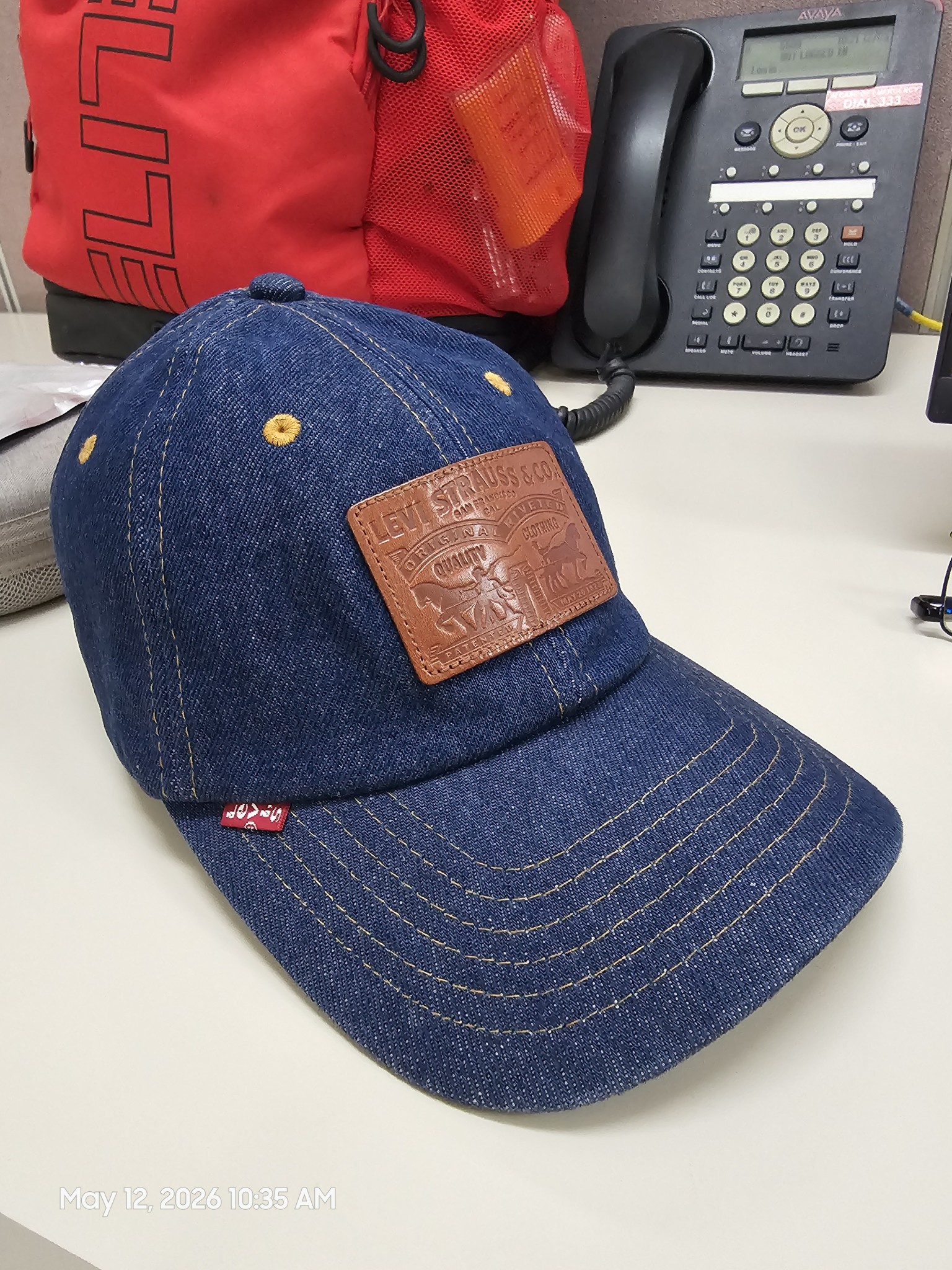 Levi's Baseball Cap - Indigo Raw Denim