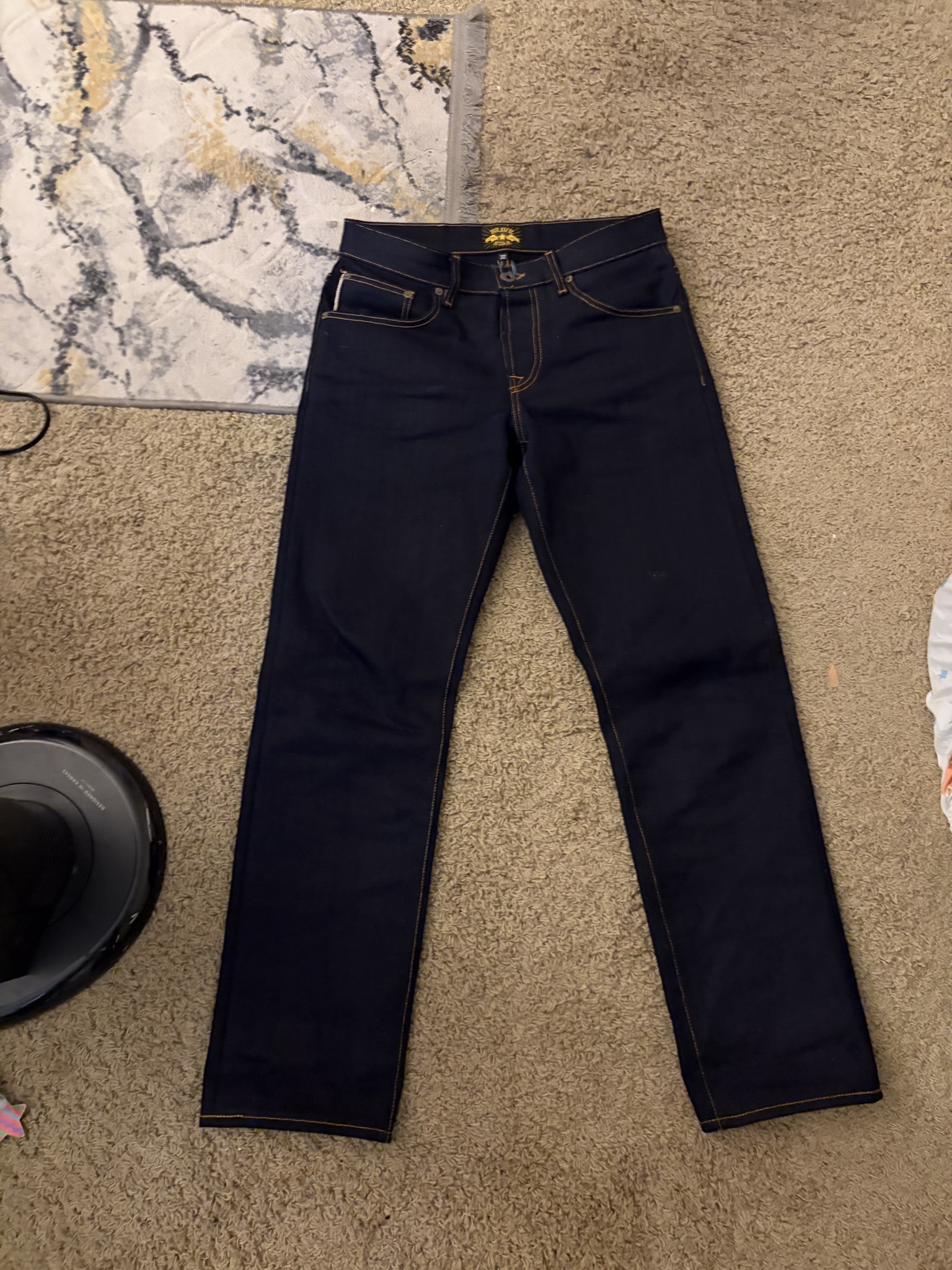 Brave Star Selvage Frankenstein  21.5oz true straight