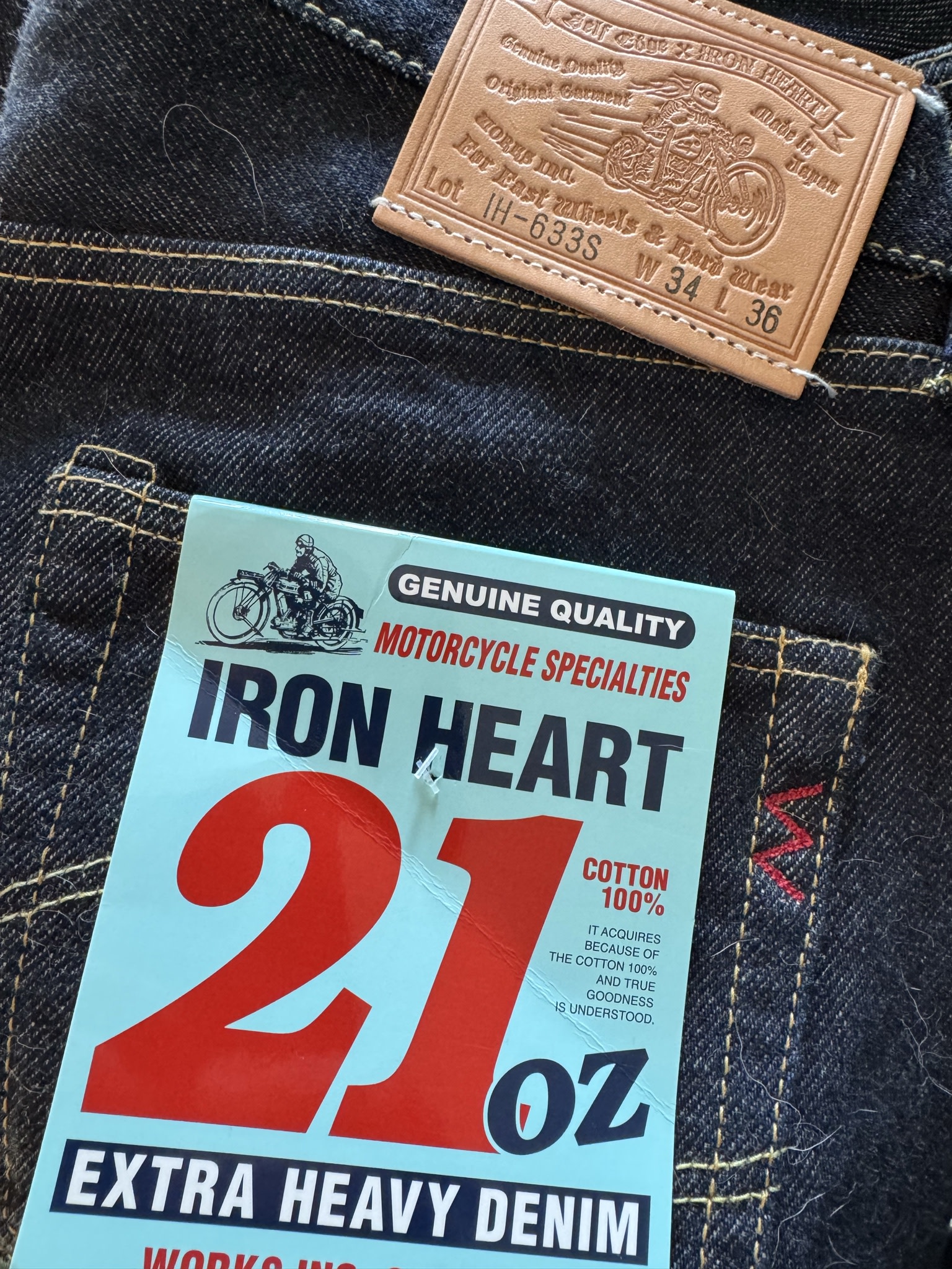Iron Heart x Self Edge IH-633S