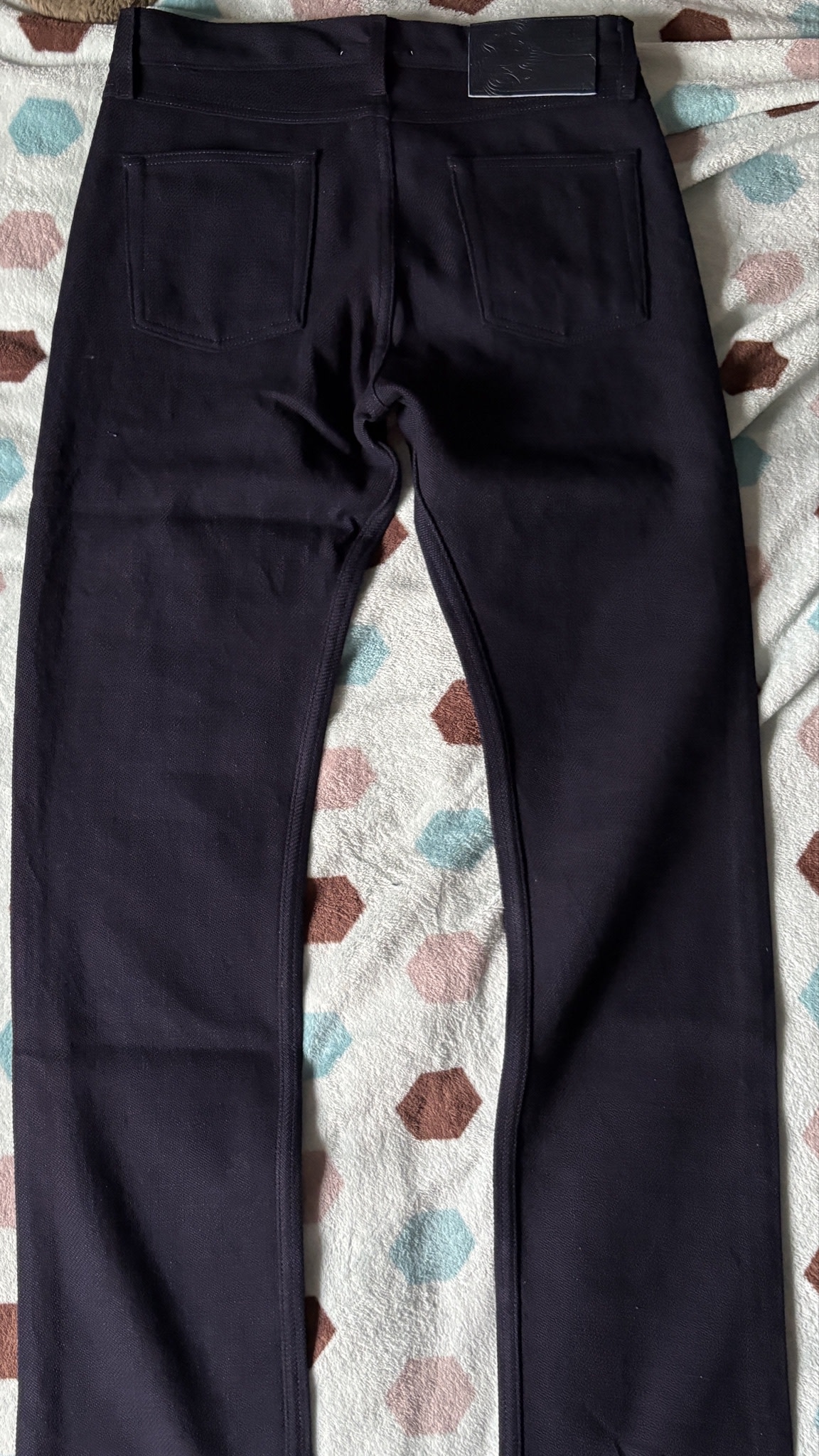 Naked & Famous Denim True  Guy - Maekake Dobby - Indigo
