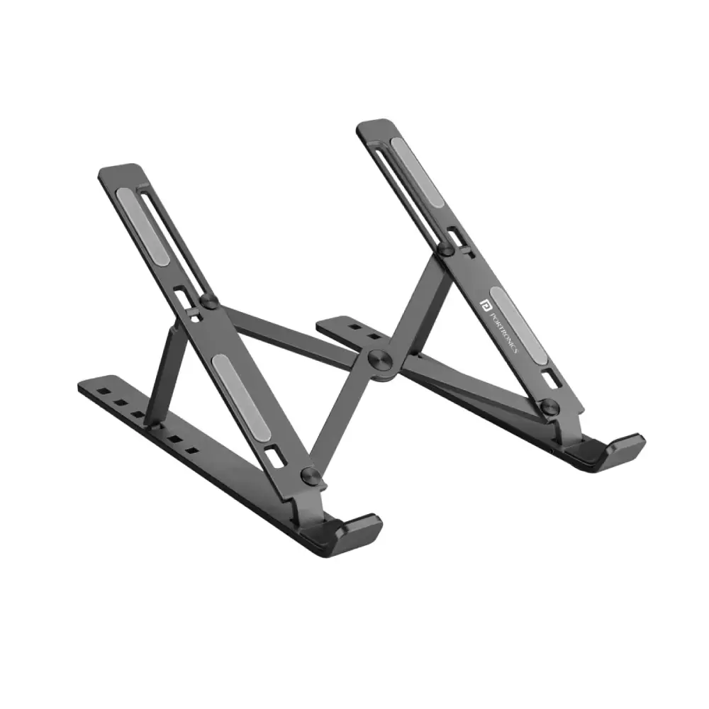 Portronics My Buddy K Adjustable Laptop Stand