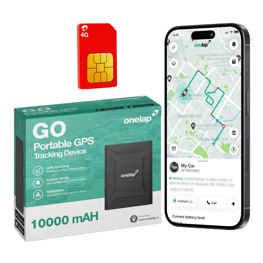Onelap GO Wireless GPS (with 4G SIM) - GPS Tracking Device
