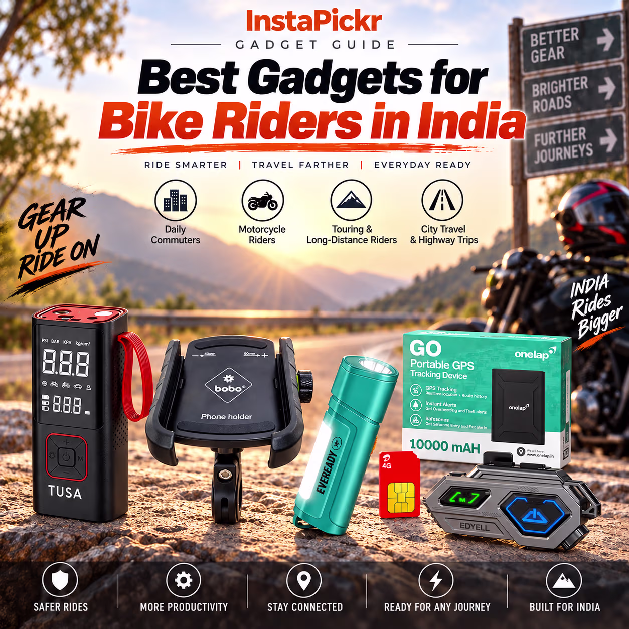 Best Gadgets for Bike Riders in India