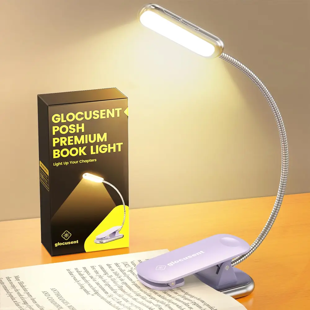 Glocusent Posh Premium Book Light