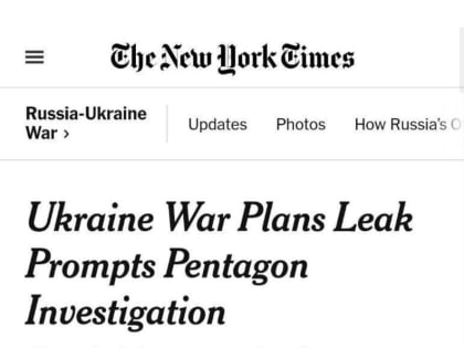 В Интернет слили секретные военные планы Украины