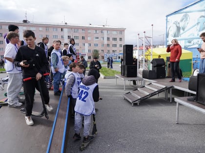 День молодежи в Дудинке отметили фестивалем экстремальных видов спорта