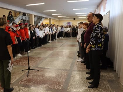 В школе №5 Сосновоборска торжественно открыли ещё две памятные доски выпускникам, погибшим в СВО