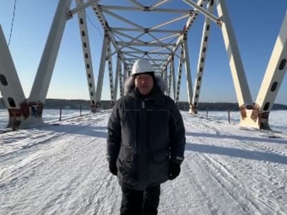Построен самый Северный мост через Енисей