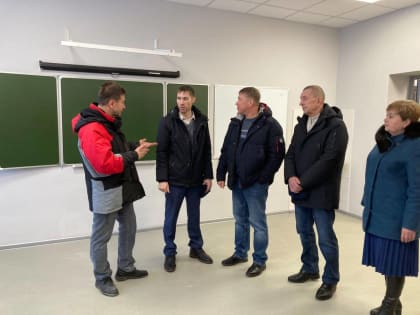 В Подгорновской школе Енисейского района завершаются ремонтные работы