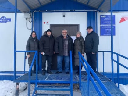 В селе Малая Иня Минусинского района открылся новый модульный фельдшерско-акушерский пункт