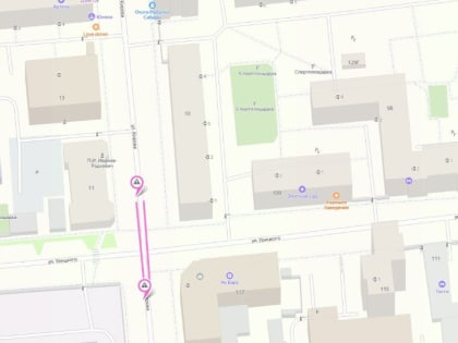 В Красноярске до 8 июля ограничили движение по улице Кирова