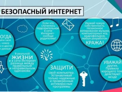 Напоминаем важные правила для вашей безопасности в онлайн – пространстве