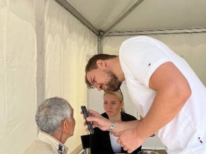 Специалисты краевого онкодиспансера приняли участие в Дне молодежи