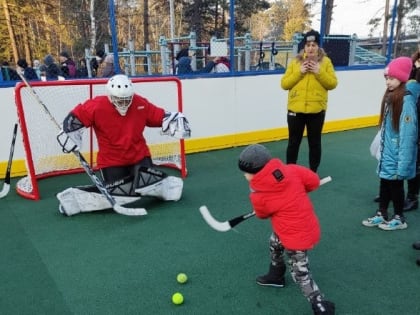 «Умную» спортивную площадку открыли в Лесосибирске