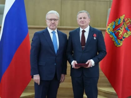 Директор ТФОМС Красноярского края награждён государственной наградой Российской Федерации