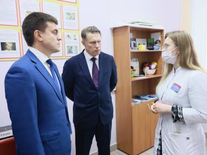 Министр здравоохранения РФ Михаил Мурашко проверил больницы Красноярска