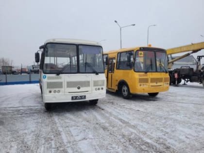 Автопарк Бора пополнился новыми автобусами