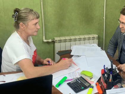 Территориальным подразделением Службы по западной группе районов проведен личный прием граждан в офисе управляющей организации ООО «Гетея» в Ачинске