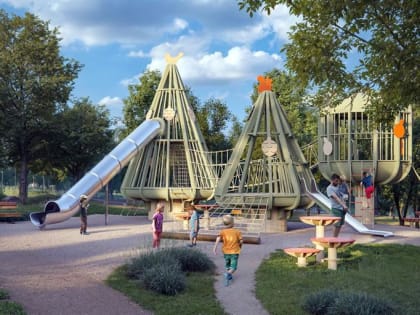 Инклюзивная детская площадка появятся в красноярском сквере Чернышевского