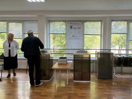 В Красноярске завершается первый день голосования