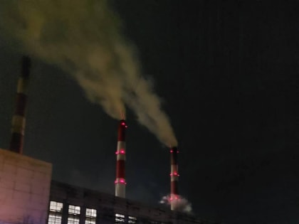 На Назаровской ГРЭС в Красноярском крае произошел пожар на площади 40 квадратных метров