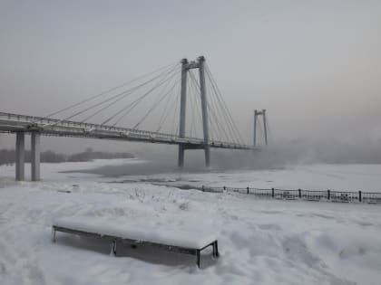 В первый день 2023 года будет морозно и ветрено