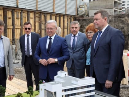 В Красноярске приступили к строительству Третьего арбитражного суда