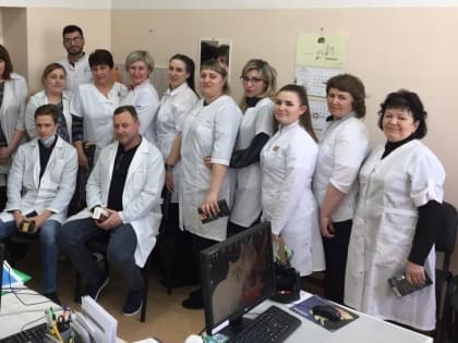Фельдшеры Назаровской РБ получили поздравления от пациентов и руководства больницы