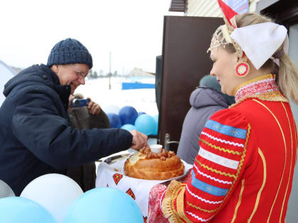 В деревне Сосновка Красноярского края открыли новое здание клуба и библиотеки