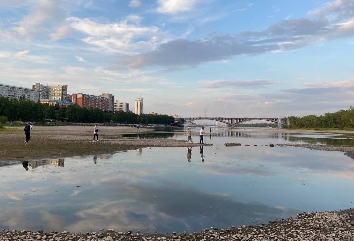 Красноярск енисей вода