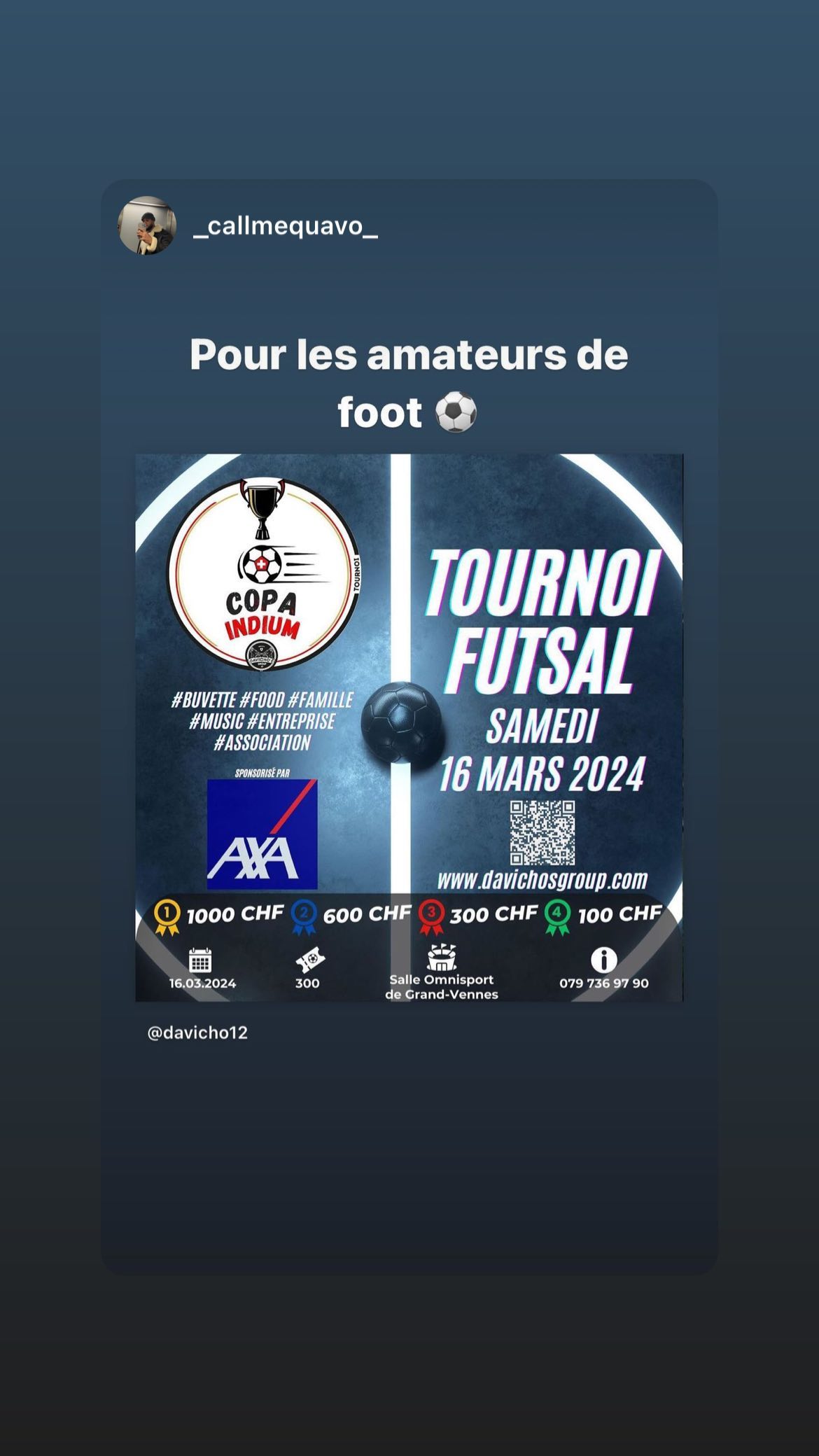 Copa Indium Match