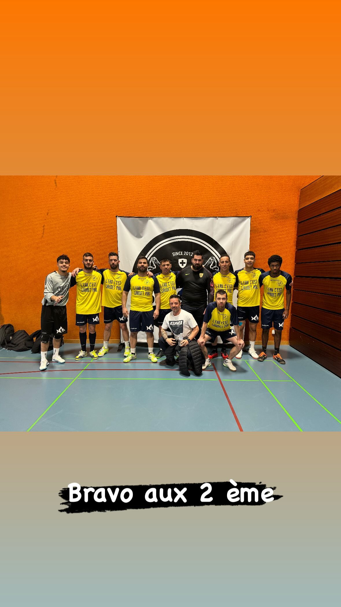 Copa Indium Second Place