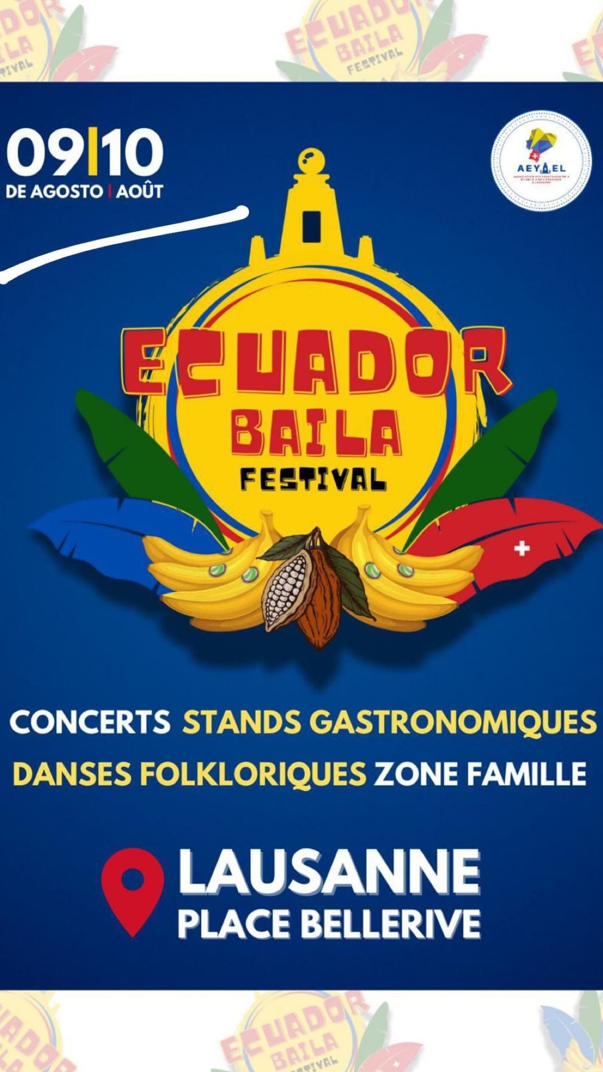 Ecuador Baila Logo