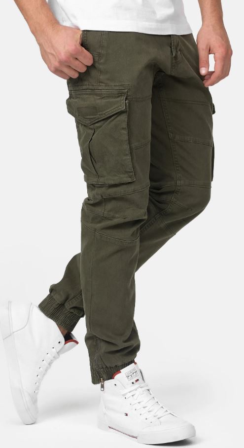 Cargo grün Reißverschluss