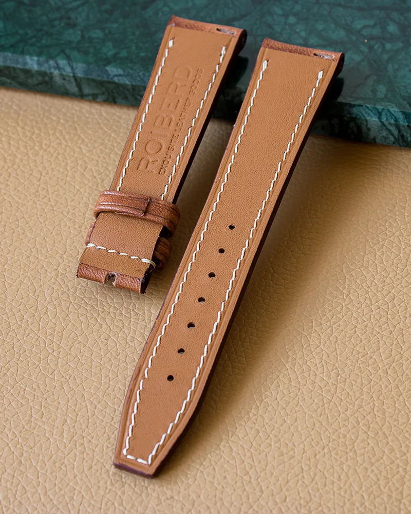 Natural Tan Horween Dublin Watch Strap