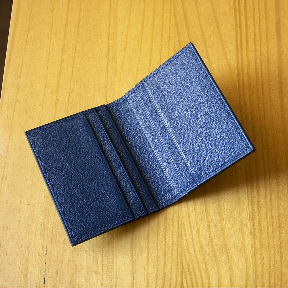 Alran Sully Chevre Folding Card Case